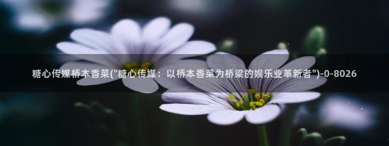 糖心vlog日常生活：糖心传媒桥本香菜(\